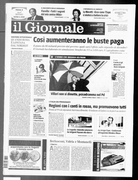 Il giornale : quotidiano del mattino